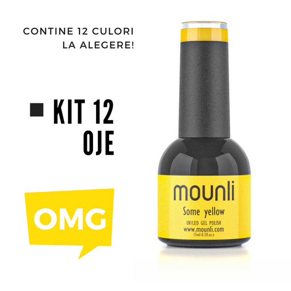 Kit 12 oje semipermanente